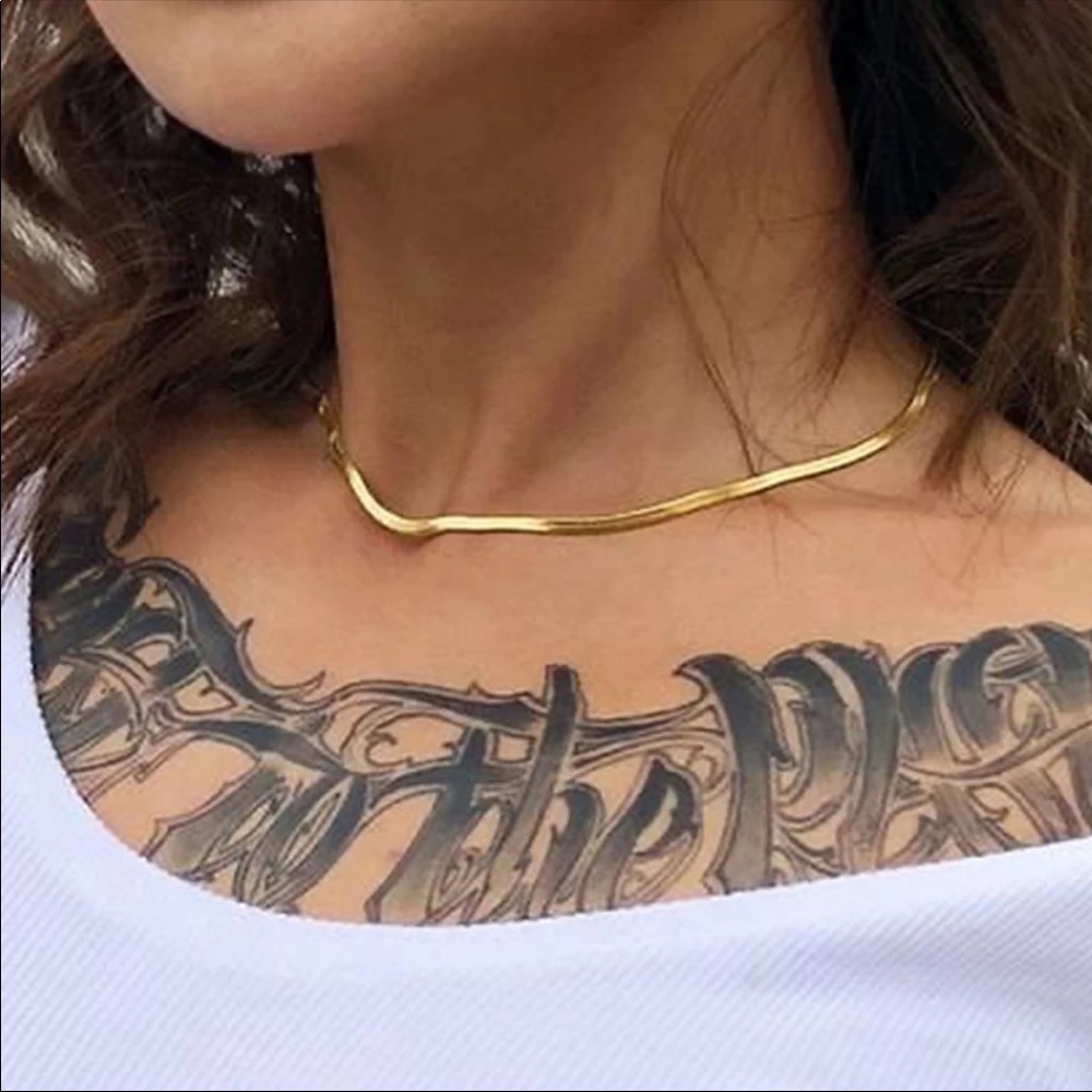 Kara • Stainless Steel Snake Chain - Picture 3 of 5
